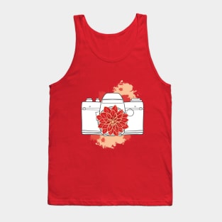 Flowers in My Eyes Tank Top